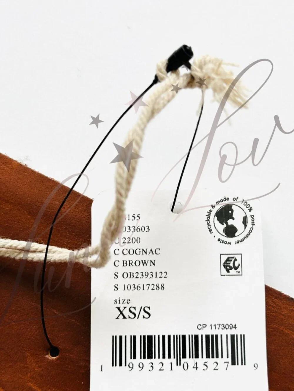 FREE PEOPLE Adorn Waist Belt In Brown (size XS/S) NWT